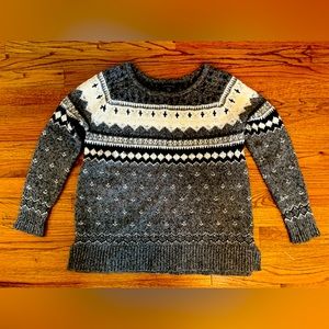 American Eagle Fair Isle Sweater